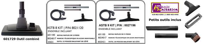 rvb 150 accessoires