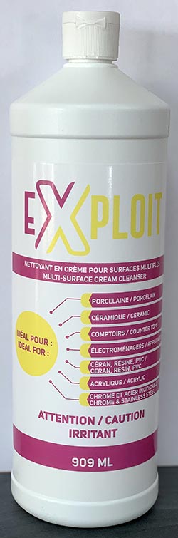 nettoyant en crème Exploit