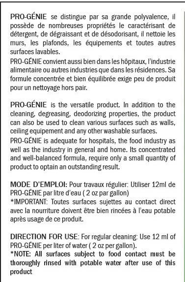 Peo-Génie texte