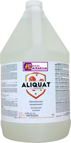 Aliquat Désinfectant assainissant
