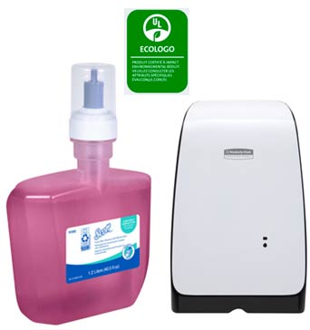 Nettoyant en mousse Kleenex® pour la peau, certifié écologique # 91592