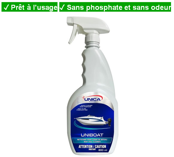 Nettoyeur Uniboat (pour les bateaux) 
